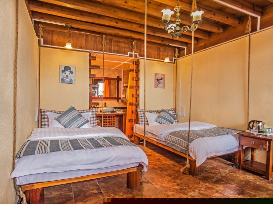 深蓝精品双床间