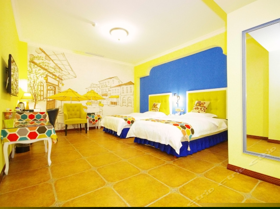 标准双床房（无窗）