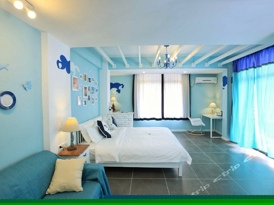 圣托里尼的晨风大床