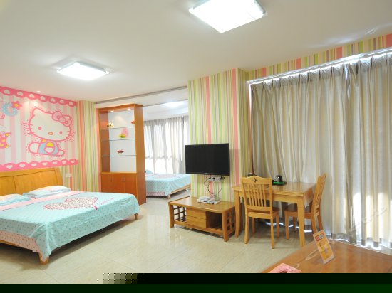 梦幻公主海景家庭房