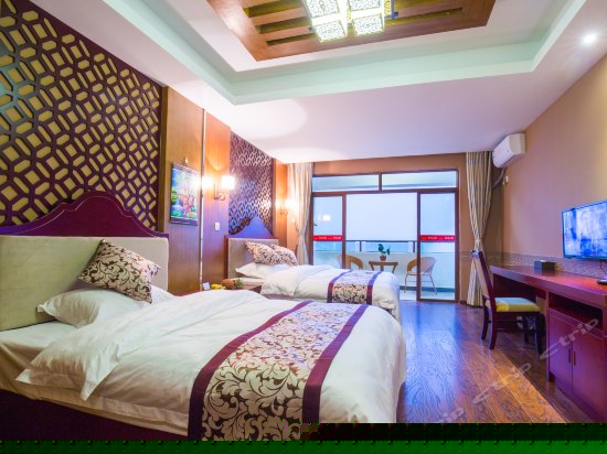 独立阳台江景双床房