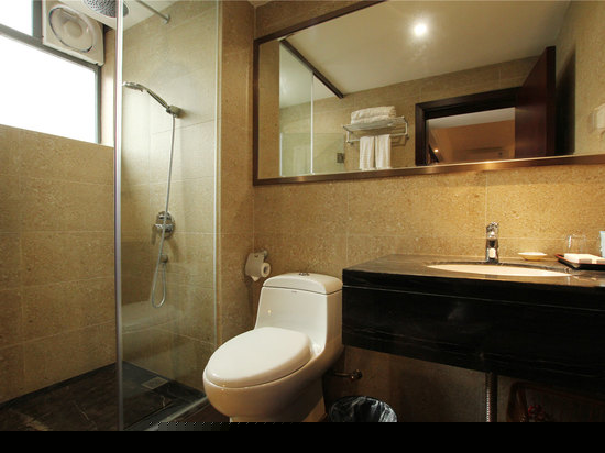 识溪阳台大床房