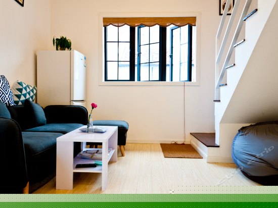 Loft复式庭院阳台双人间