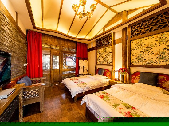 大业店唯美古韵双床房