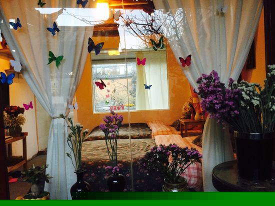 阳光复古双床房