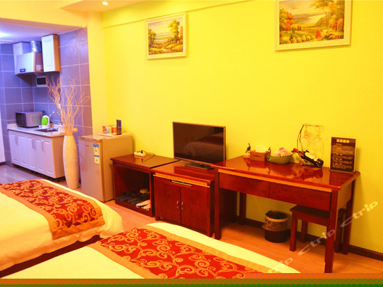 阳台江景双床房