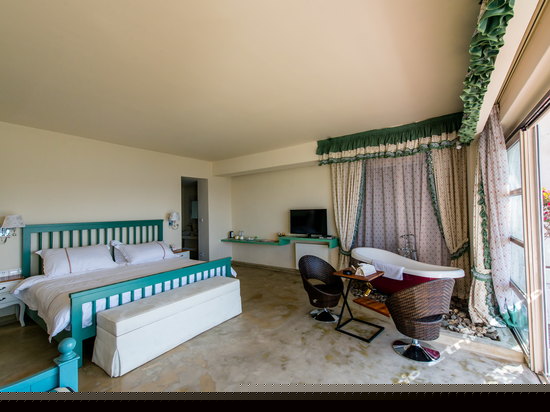 豪华美国乡村海景大床房205号房