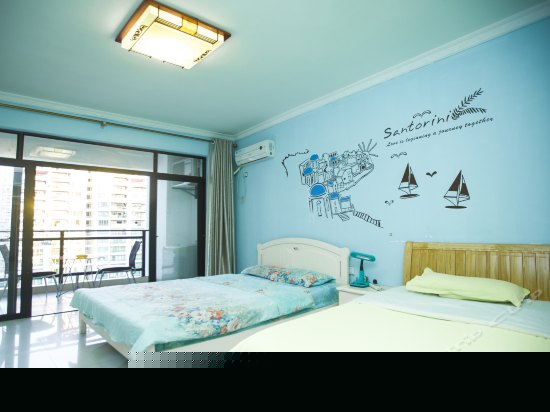 雅致侧海景母子床房