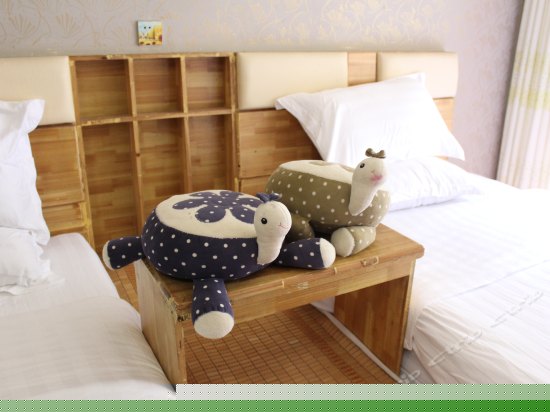 临江大阳台韩式观景房（听涛阁）