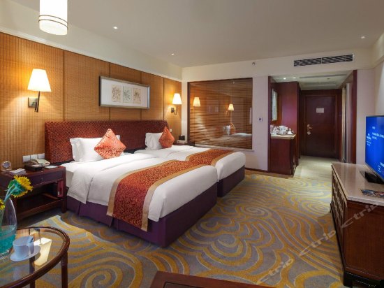 豪华园景双床房