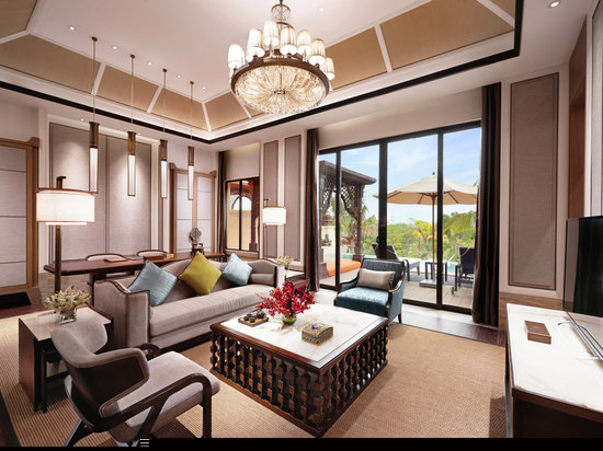 两房泳池别墅套房