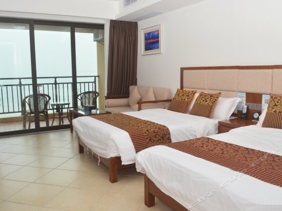 高级海景双床房