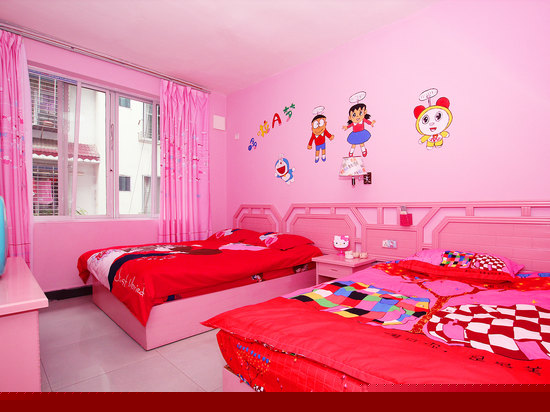 童话城堡亲子房