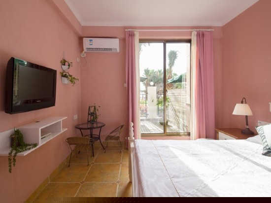 海之恋庭院大床房