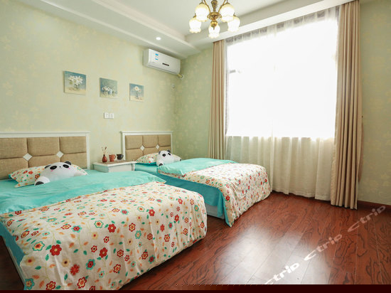 闺蜜主题双床房