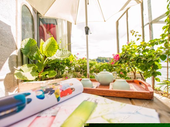 花园海景大床房