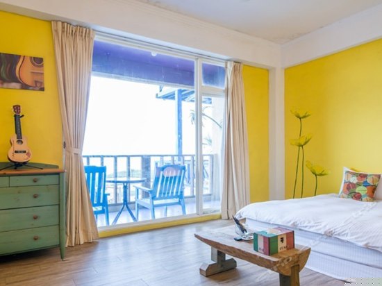 蕉蕉黄海景双人房