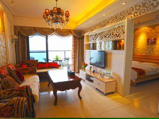 奢华全海景超级空中花园大床房