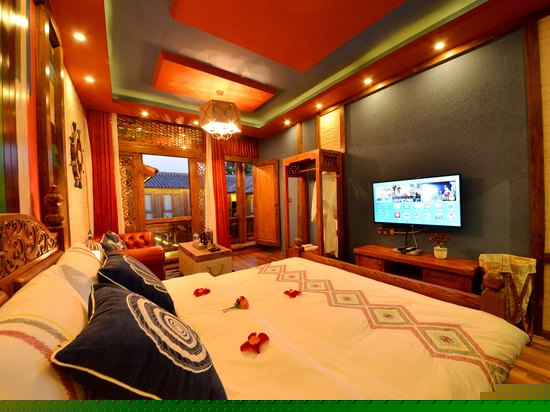 爱尚院花园浪漫大床房