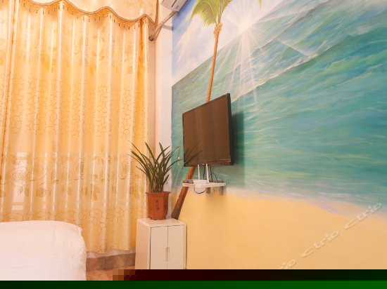 碧海蓝天大床房