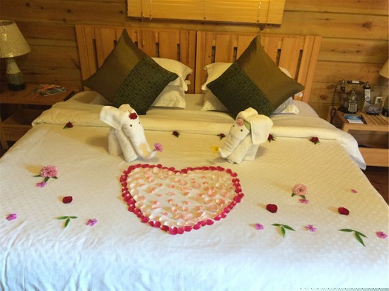 观海生态木屋大床