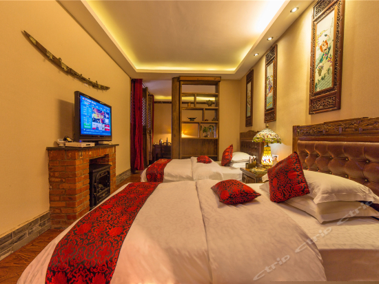 一号院朴素双床房