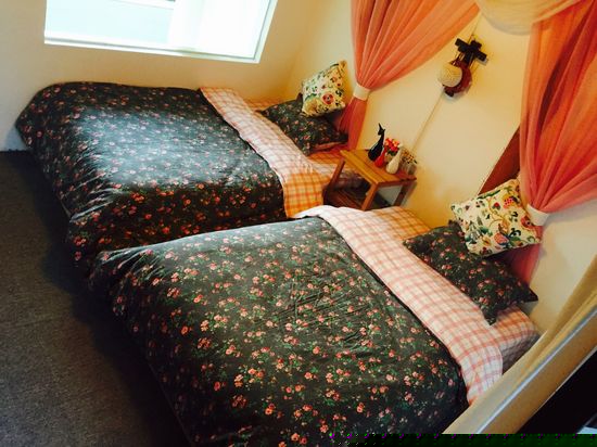 阳光复古双床房