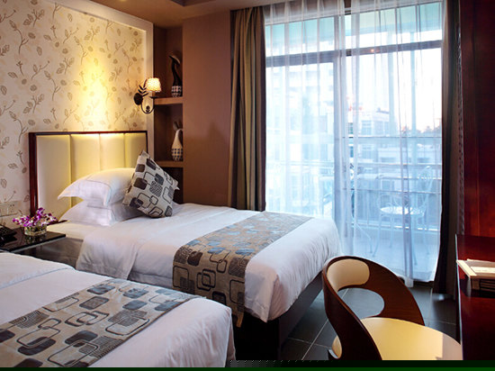 清晨的咖啡双床房