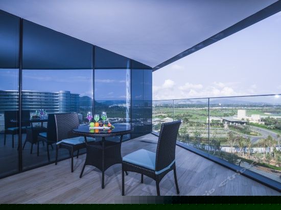 高级园景大床房