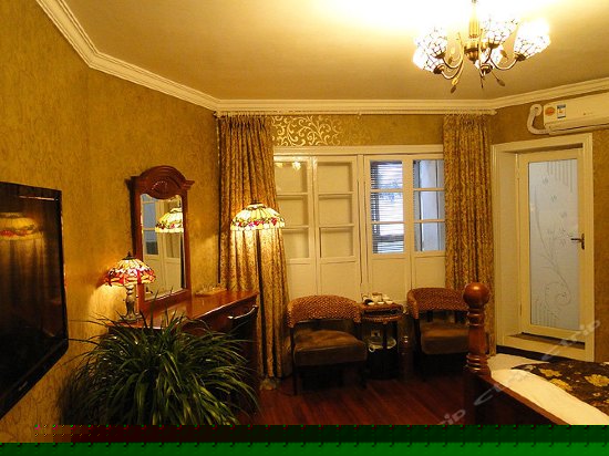 美式乡村海景大床房