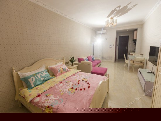 温馨欧式豪华蜜月海景大床房