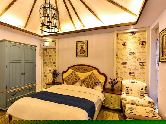 英伦情调海景蜜月房