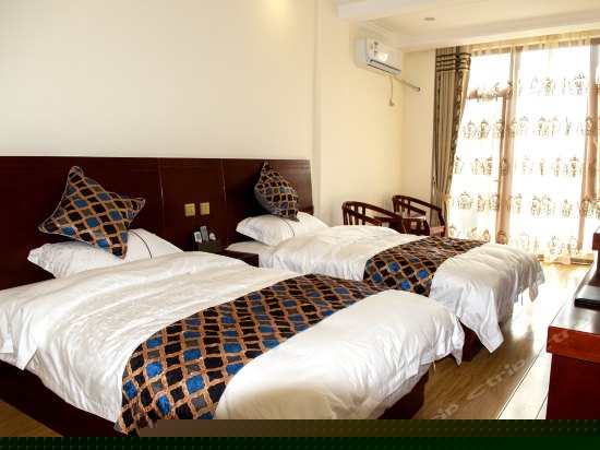 花园海景双床房