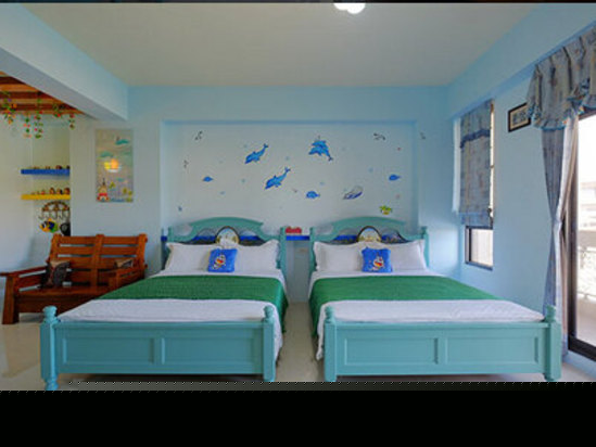 维多利亚海洋风四人房