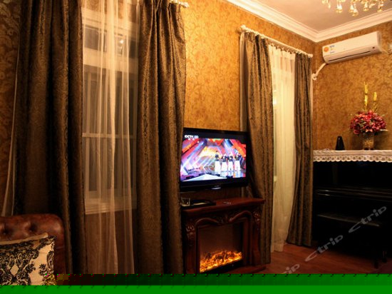 典雅欧式海景大床房