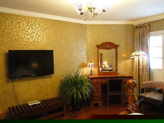 美式乡村海景大床房