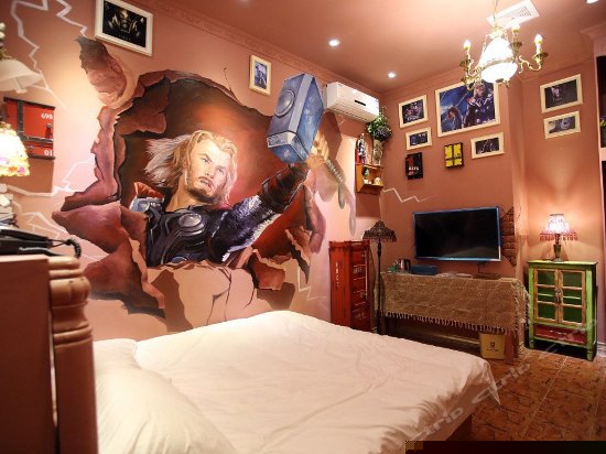 雷神,电影主题房(无窗)