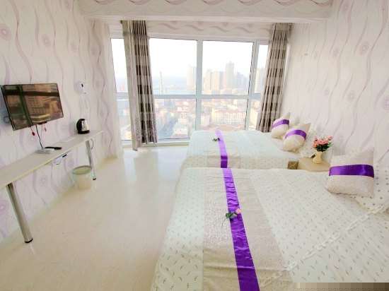 豪华海景家庭房