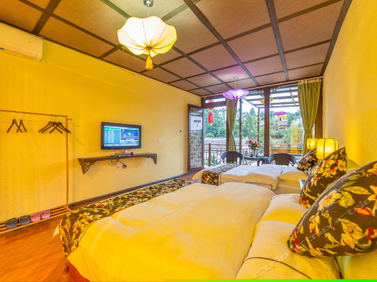 温馨庭院双床房