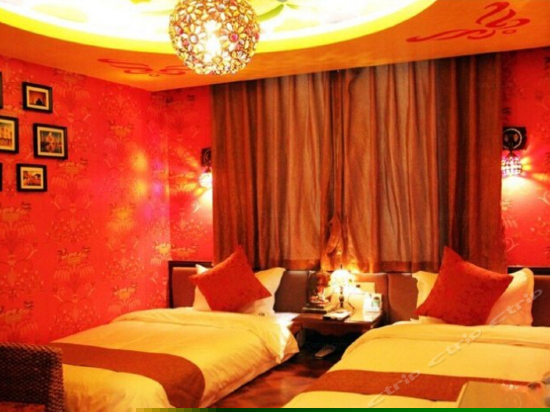 浪漫风情双床房