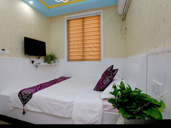 田园碎花大床房