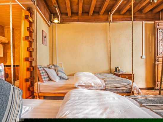 深蓝精品双床间