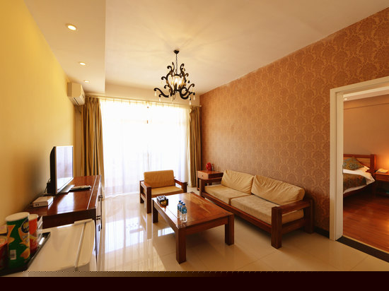 独立阳台山景家庭套房