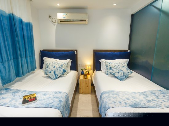 新概念植物染双床间空色