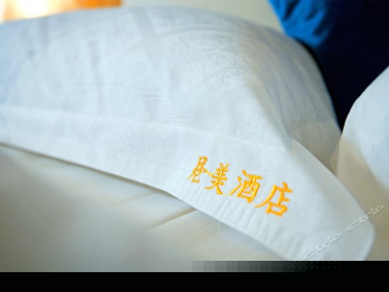 都市夜景双人床