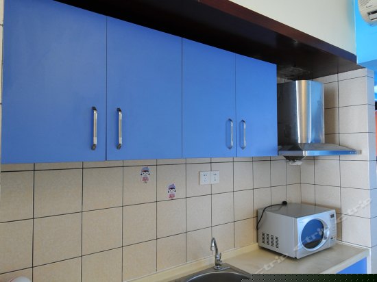 一线海景电脑圆床房