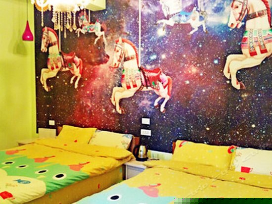 旋转木马双床房