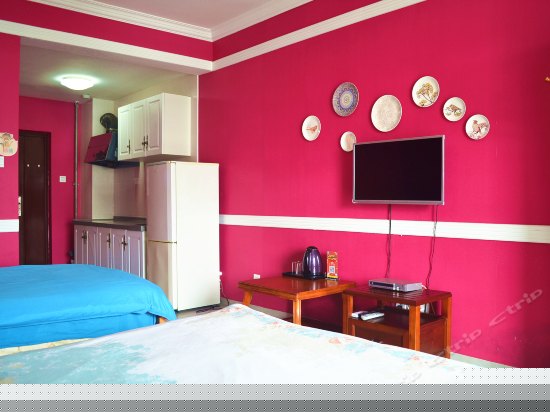 雅致侧海景母子床房