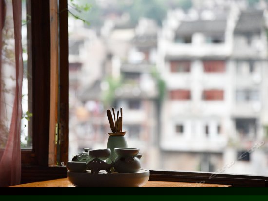 行歌坐月景观品茗双床间