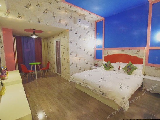 英伦主题大床房